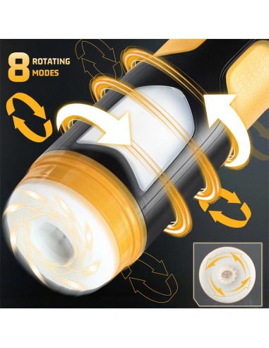 Alston Masturbador con Thrusting y Rotacion