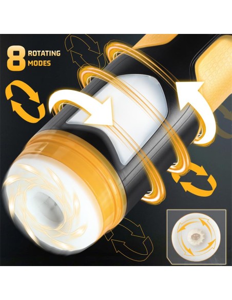 Alston Masturbador con Thrusting y Rotacion