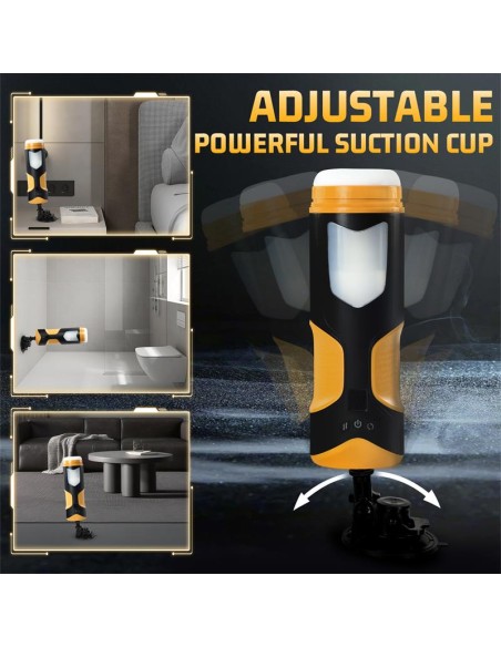 Alston Masturbador con Thrusting y Rotacion