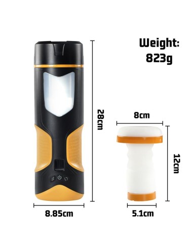 Alston Masturbador con Thrusting y Rotacion