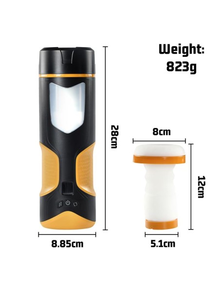 Alston Masturbador con Thrusting y Rotacion