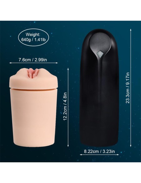 Zona Masturbador con Efecto Succion y Vibracion