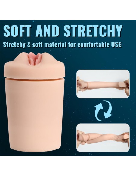 Zona Masturbador con Efecto Succion y Vibracion