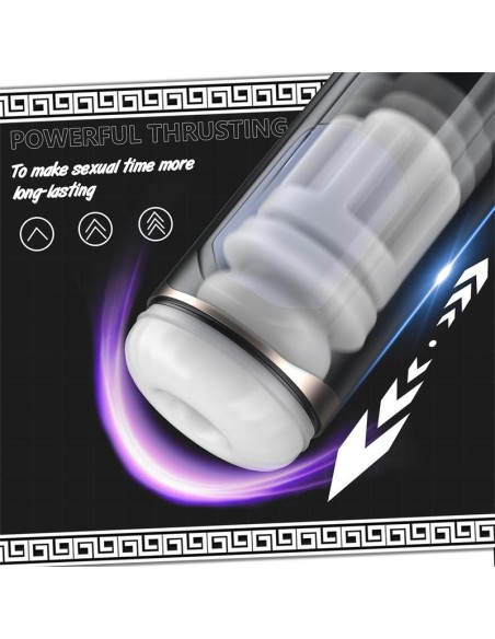 Cosima Masturbador con Vibracion Thrusting y Efecto Succion