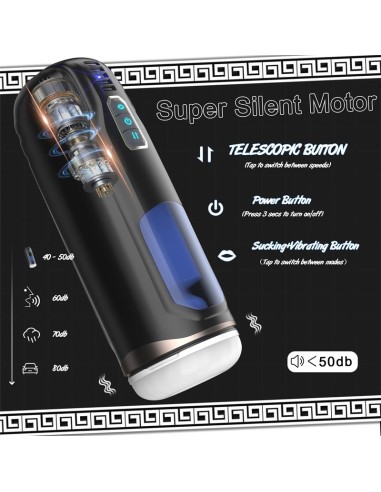 Cosima Masturbador con Vibracion Thrusting y Efecto Succion