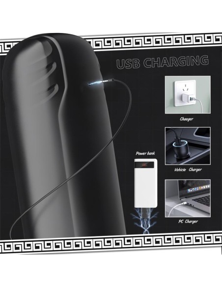 Cosima Masturbador con Vibracion Thrusting y Efecto Succion