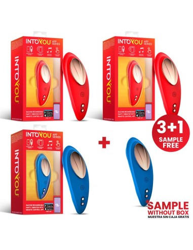Pack 3 Muestra Vibrador de Braguitas con APP