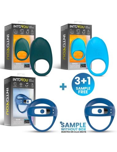Pack 3 Muestra Surtido Anillos Ringo y Rank APP