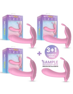 Pack 3 Muestra Wingy Estimulador Mariposa APP Rosa
