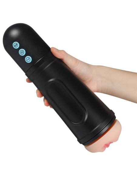 Locker Masturbador con Vibracion y Efecto Succion Vagina