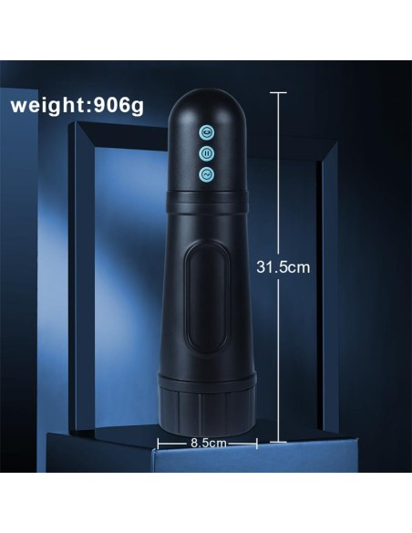 Locker Masturbador con Vibracion y Efecto Succion Vagina