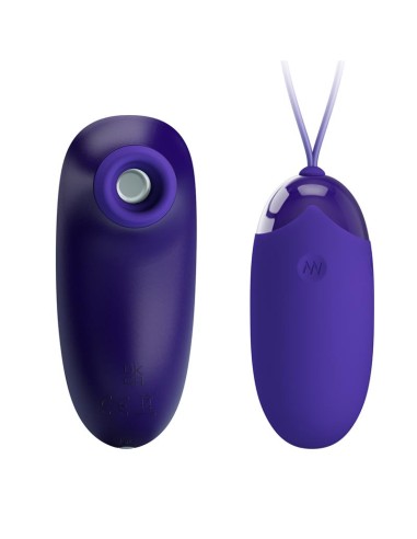 Succionador de Clitoris y Huevo Vibrador