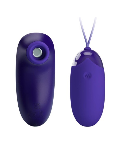 Succionador de Clitoris y Huevo Vibrador Succionador de Clitoris y Huevo Vibrador