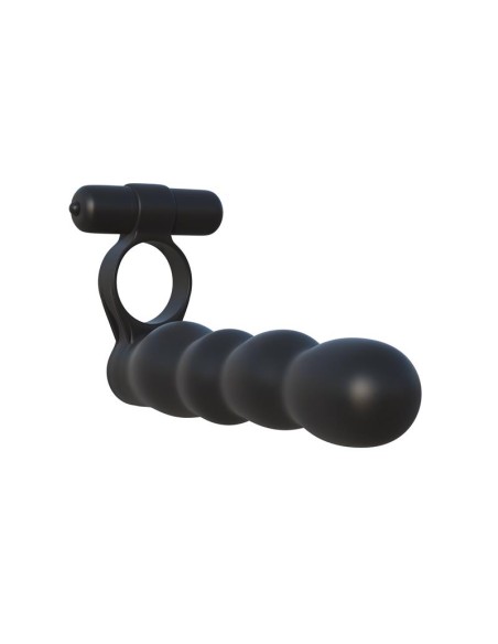 Fantasy C Ringz Anillo Doble Penetrador Flexible Negro Fantasy C Ringz Anillo Doble Penetrador Flexible Negro