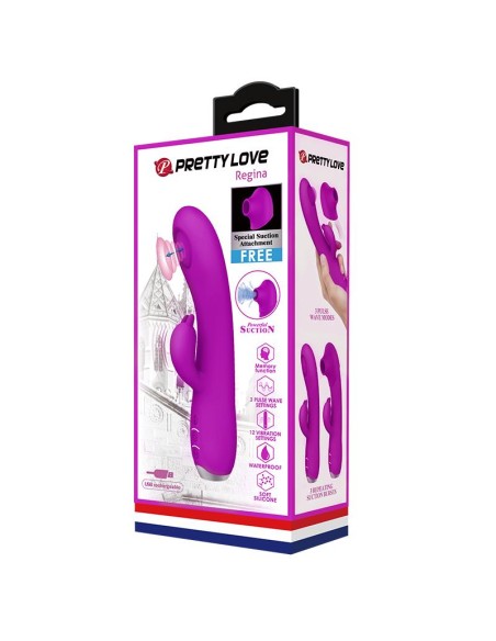 Regina Vibrador con Succion y Tapping Regina Vibrador con Succion y Tapping