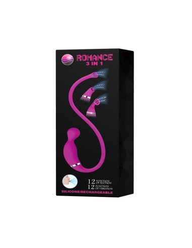 Estimulador con Succion 3 en 1