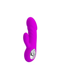 Vibrador Ansel USB Silicona Purpura