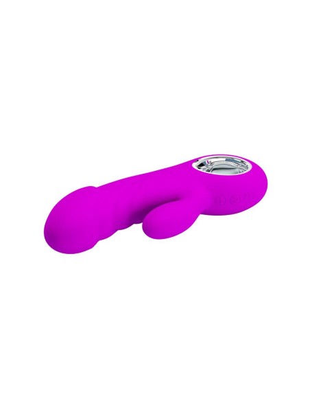 Vibrador Ansel USB Silicona Purpura Vibrador Ansel USB Silicona Purpura
