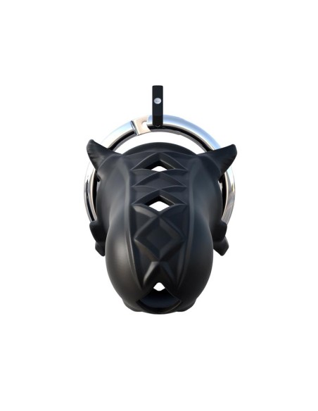 Fantasy C Ringz Jaula de Bloqueo extremo de Silicona Color Negro Fantasy C Ringz Jaula de Bloqueo extremo de Silicona Color Negro