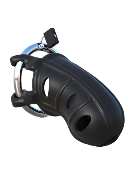 Fantasy C Ringz Jaula de Silicona Hardcore para el Pene Color Negro