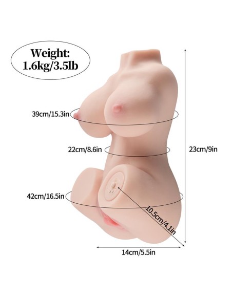 Lilinet Mini Torso con Vibracion 16 kg