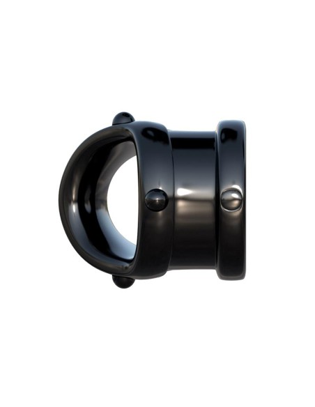 Fantasy C Ringz Anillo Pesado Cock Pipe Negro Fantasy C Ringz Anillo Pesado Cock Pipe Negro
