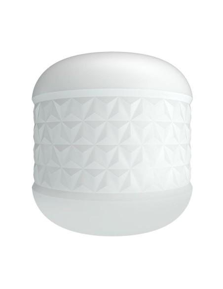 Crystle Masturbador Doble Entrada Blanco