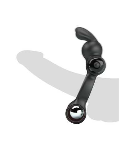 Yusuf Anillo para el Pene con Bolas de Metal 2x33gr