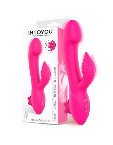 Magnoliapink Vibrador con Succion