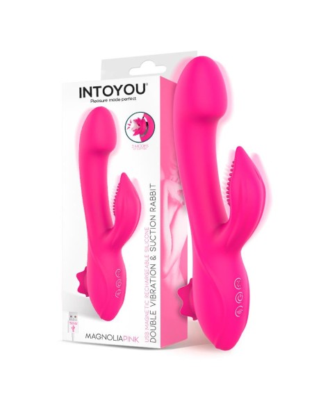 Magnoliapink Vibrador con Succion