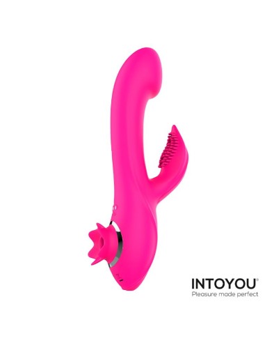 Magnoliapink Vibrador con Succion