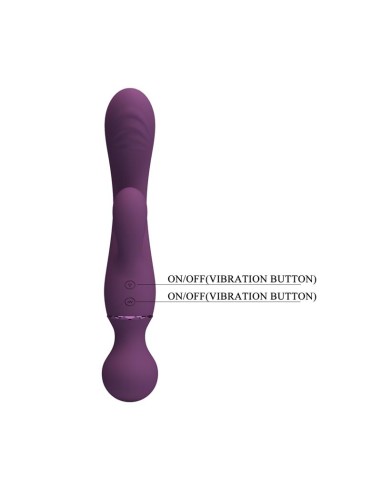 All Roundet Vibrador y Masajeador 2 en 1