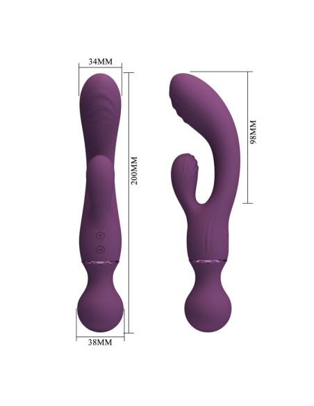 All Roundet Vibrador y Masajeador 2 en 1