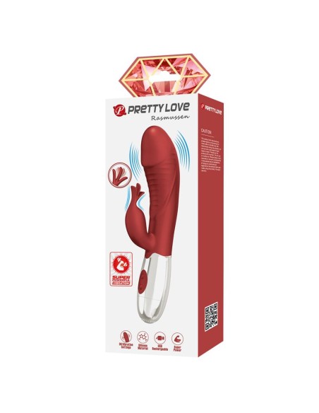 Rasmussen Vibrador 30 Funciones Rojo