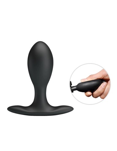 Plug Anal con Inflado y Bola Interna