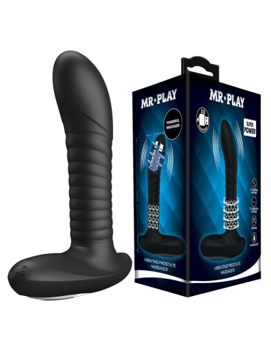 Masajeador Prostatico con Vibracion y Bolas Rotadoras