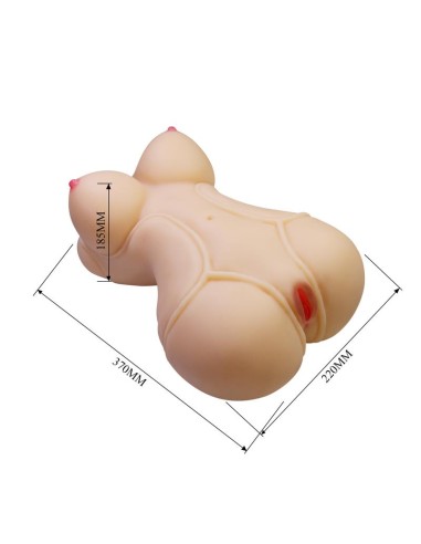 Masturbador Vagina y Ano 5 kg