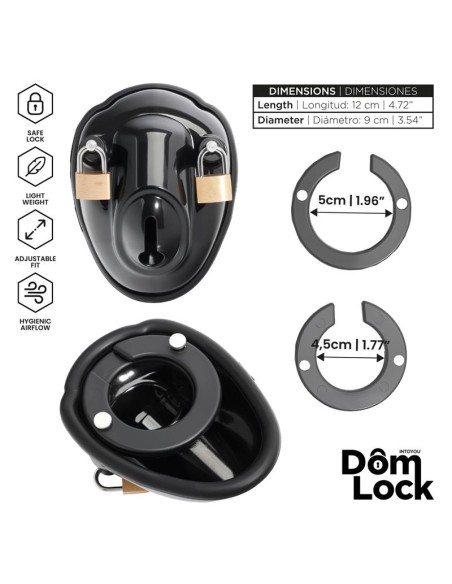 Inmate Jaula para el Pene con Espaciadores