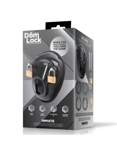 Inmate Jaula para el Pene con Espaciadores