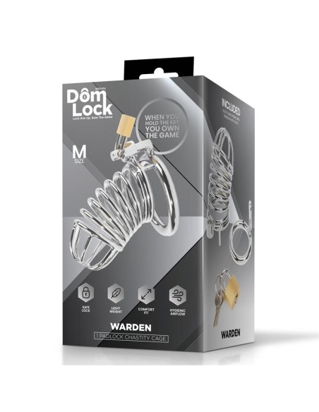 Warden Jaula para el Pene Talla M
