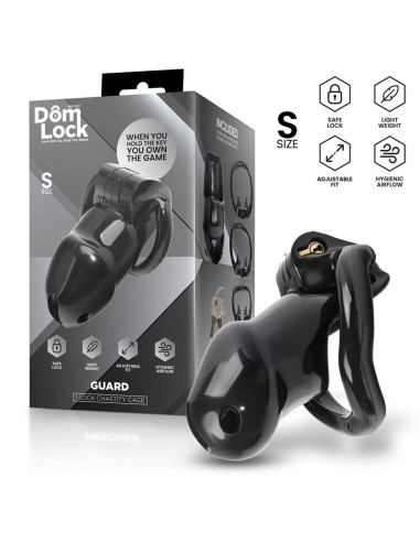 Guard Jaula para el Pene con Candado Interno Talla S
