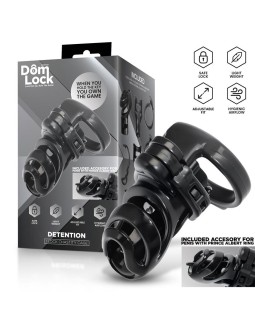 Detention Jaula para el Pene con Accesorio para Prince Albert