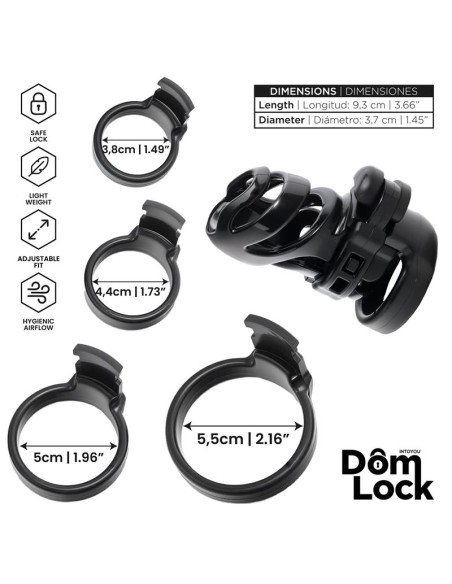 Detention Jaula para el Pene con Accesorio para Prince Albert