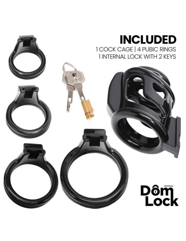 Bars Jaula para el Pene con Candado Interno