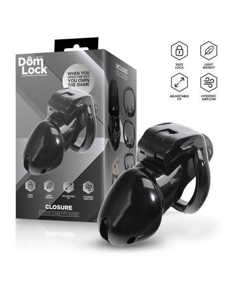 Closure Jaula para el Pene con Candado Interno