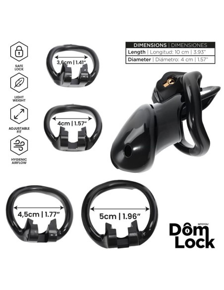 Closure Jaula para el Pene con Candado Interno