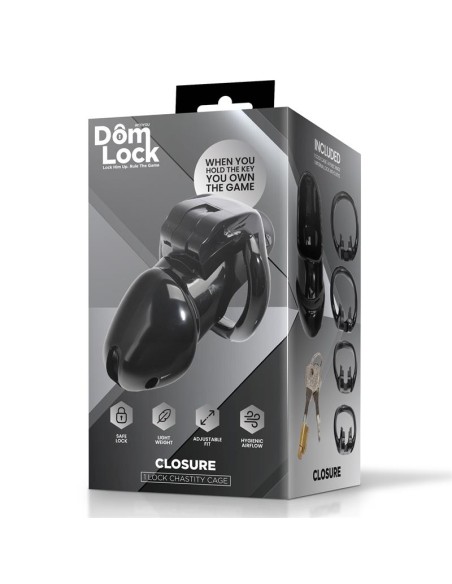 Closure Jaula para el Pene con Candado Interno