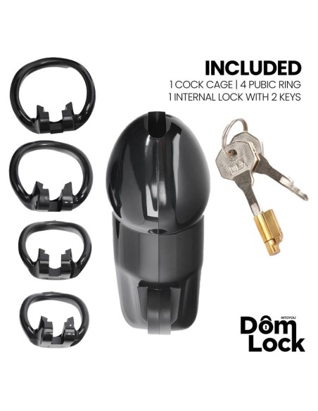 Guard Jaula para el Pene con Candado Interno Talla M