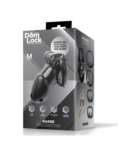Guard Jaula para el Pene con Candado Interno Talla M
