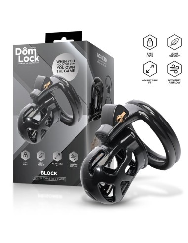 Block Jaula para el Pene con Candado Interno
